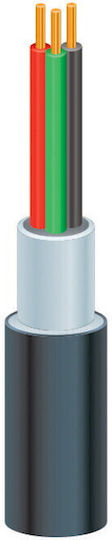 Power Cord Nyy E1vv-u 3g1.5 Black