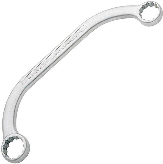 Profitool Doppelter Polygon Schraubenschlüssel Gebogen Größe 19x22mm