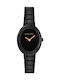Calvin Klein Twisted Bezel Ceas Dama 24mm Cu Baterie Cu Brățară Metalică Neagră