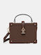 Leather Women's Shoulder Bag Brown