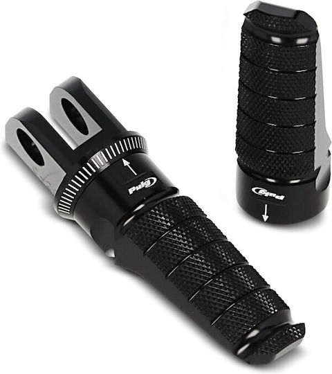Puig Hi-tech Picior De Picior Pentru Motocicletă În Culoare Neagră PUIG-6301N
