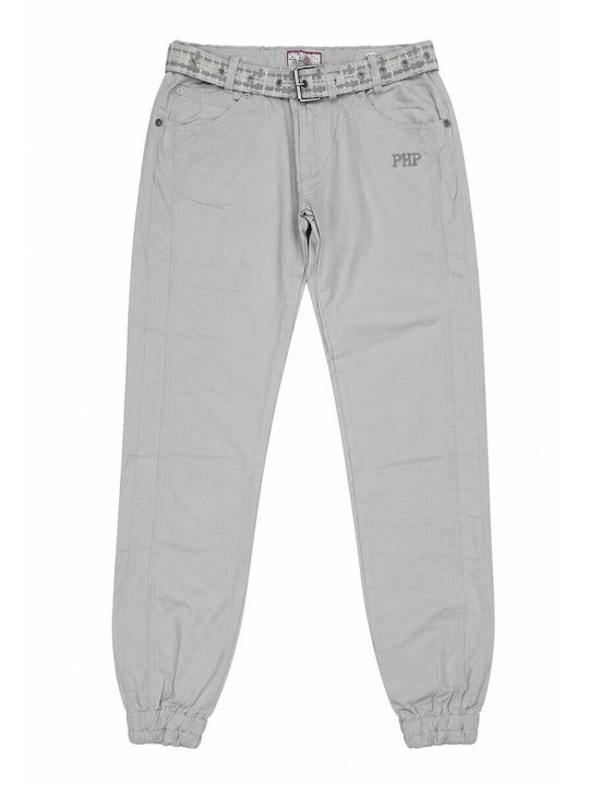 Kids Trousers Cargo Colour Grey