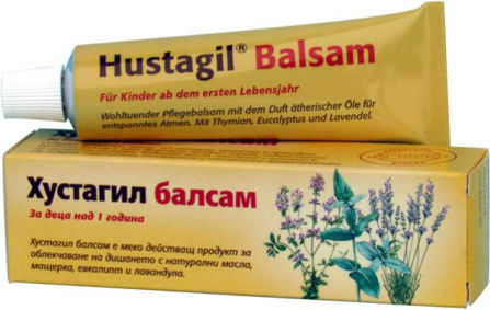Hustagil Балсам Кашлица Настинка 45 г