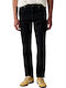 Men's Elastic Jeans Pants with Slim Fit Dark Blue
