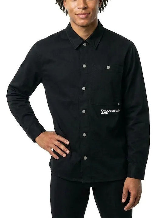 Karl Lagerfeld Denim Herren Jacken Schwarz