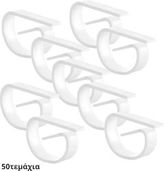 Plastik Tischtuch-Clip Set mit Ständer Kommerzielle Tischdekoration Zubehör 50 Stück Plastik Tischtuch-Clip Set mit Ständer Kommerzielle Tischdekoration Zubehör 50 Stück