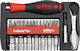 Wiha Bit Nut Driver Set Probuddy Evo Mixed 40 Pcs 1/4