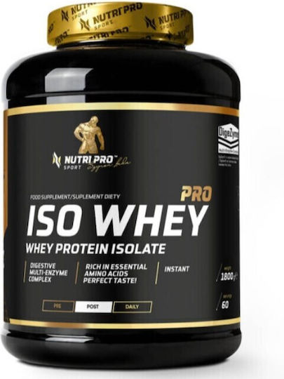 Nutri Pro Sport Iso Whey Pro Whey Protein with Chocolate Flavor 1.8kg