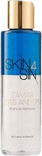 Skin4Sin Caviar Liquid Facial Cleanser for Eyes and Lips with Anti-aging Action 150ml