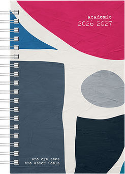 Academic Daily Spiral Diary 14x21cm 70gsm Art