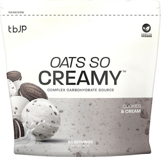 tbJp Oats So Creamy Ειδικό Συμπλήρωμα Διατροφής 2000gr Cookies & Cream