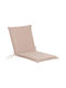 HomeMarkt Waterproof Garden Chair Cushion with Backrest Olefin Beige 45x100cm