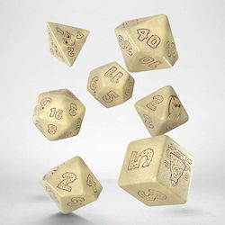Capybara Dice Set 7 Sleepie