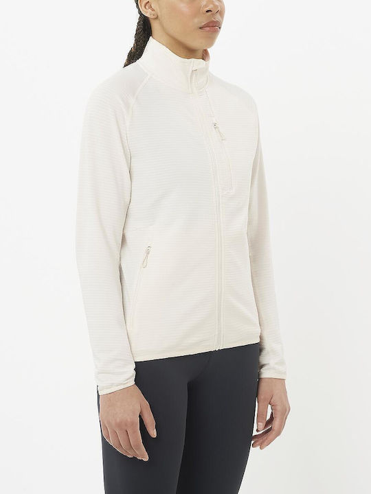 Lightwarm Essential Long Women's Jacket for Winter Whisper White