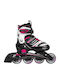 Muuwmi Inline Αυξομειούμενα Rollers Ροζ Παιδικά