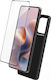 Bigben Connected 2-in-1 Pack Soft Case Tempered Glass Screen Protector Motorola G86 Black