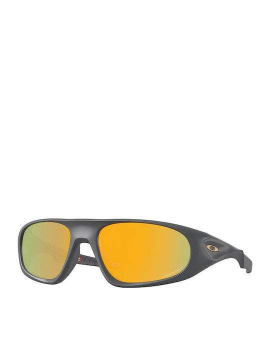 Oakley Prizm Unisex Sonnenbrillen mit Schwarzem Rahmen und Orangen Polarisiert Gläser OO9528-06 Oakley Prizm Unisex Sonnenbrillen mit Schwarzem Rahmen und Orangen Polarisiert Gläser OO9528-06