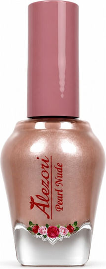 Alezori Glazed / Pearl Top Coat Quick Dry Pearl Nude 15ml