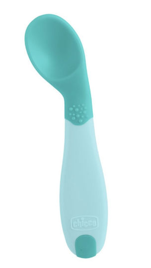 Chicco din silicon pentru 8+ luni Verde