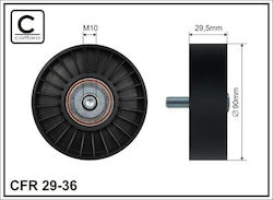 Întinzător Curea Micro-v Ford Mondeo Ii 96 2.0 I 90x10x30 1073096