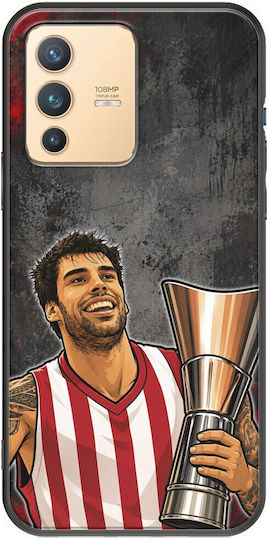 Калъф Kings Europe Legends Saint George Vivo V23 5G Черен TPU Силикон