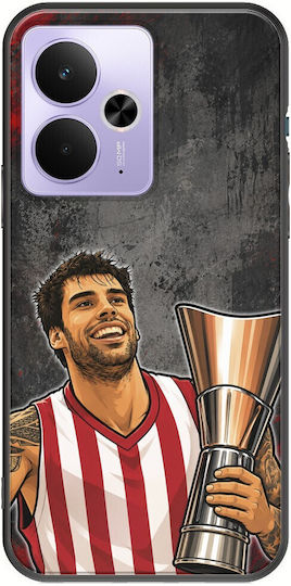 Kings Europe Legends Saint George Realme 14t 5g Black TPU Black Silicone Case