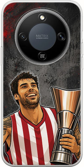 Kings Europe Legends Saint George Honor Magic8 Lite 5g Flexible TPU Transparent Silicone Case
