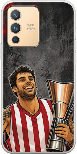 Kings Europe Legends Saint George Case Vivo V23 5G Flexible TPU Transparent Silicone