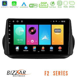 Bizzar Автомобилна Аудио Система Peugeot Bipper Fiat Fiorino Qubo Citroen Nemo с Bluetooth USB и GPS