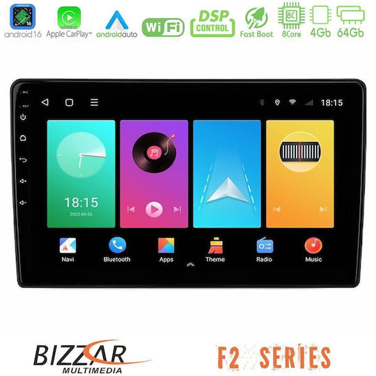 Bizzar Ηχοσύστημα Αυτοκινήτου για Kia Ceed 2007-2009 (Bluetooth/USB/WiFi/GPS/Apple-Carplay/Android-Auto) με Οθόνη Αφής 9"