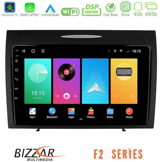 Bizzar Car Audio System for Mercedes-Benz SLK 2004-2010 (Bluetooth/USB/WiFi/GPS/Apple CarPlay/Android Auto) with 9" Touch Screen