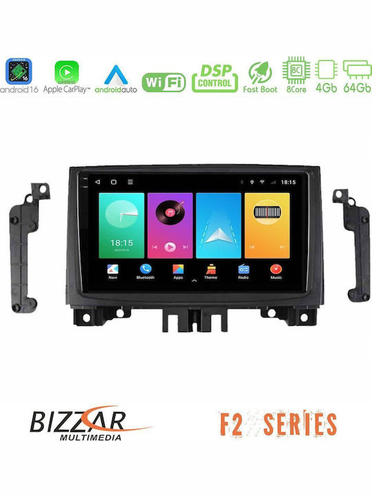 Bizzar Car Audio System for Mercedes-Benz Sprinter Volkswagen Crafter 2006-2018 Bluetooth USB WiFi GPS Apple CarPlay Android Auto with 9" Touch Screen