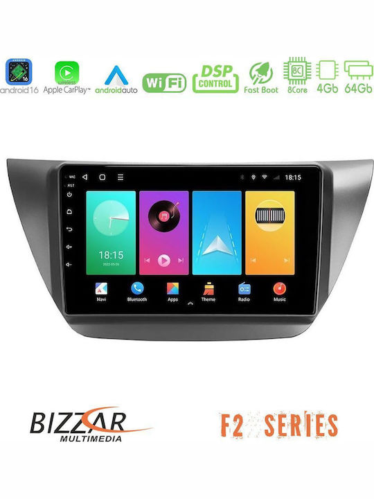 Bizzar Car Audio System for Mitsubishi Lancer 2004 – 2008 Bluetooth USB WiFi GPS Apple CarPlay Android Auto with 9" Touch Screen