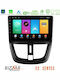 Bizzar Car Audio System for Peugeot 207 2006-2012 Bluetooth USB WiFi GPS Apple CarPlay Android Auto with 9" Touch Screen