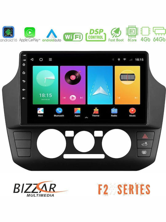 Bizzar Car Audio System for Seat Mii Skoda Citigo (Bluetooth USB WiFi GPS Apple CarPlay Android Auto) with 9" Touch Screen