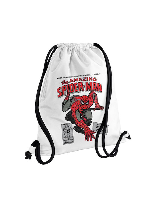 Koupakoupa Spiderman The Amazing KP_34601 Gym Backpack White