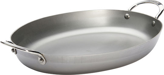 De Buyer Mineral B Σαγανάκι από Ατσάλι με Αντικολλητική Επίστρωση 24cm