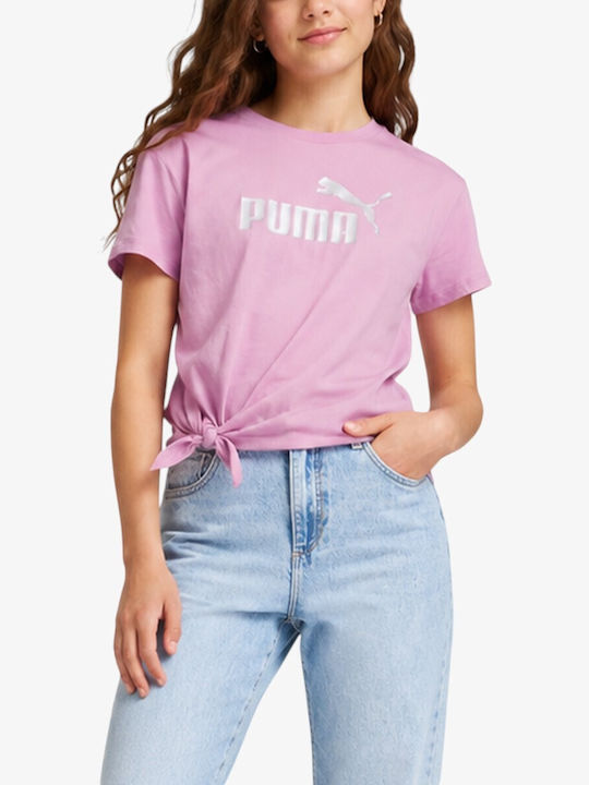 PUMA Детска Тениска Розова Възел
