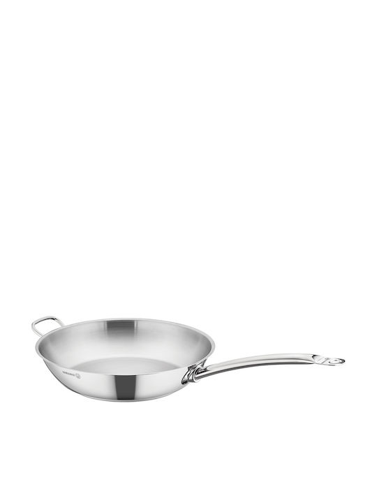 Korkmaz Proline Rostfreier Stahl Pfanne 40cm