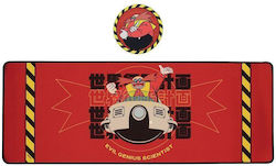 Sonic Dr Eggman Xl Desktop Mat + 1 Coaster 800x300x3mm