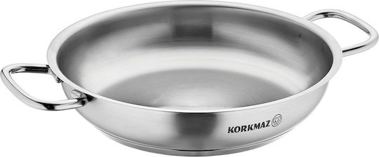 Korkmaz Proline Saute Pan from Stainless Steel