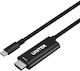 Unitek Converter Usb-c To Hdmi Cable 4k60hz 2.0m + Pd100w V1439a