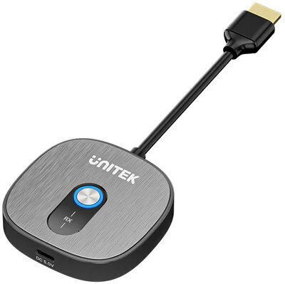 Unitek Av Signal Transmission System Unitek Additional Wireless Hdmi Receiver V1711a Transmitter Black