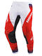 Honda MX Racing Summertime Men's Motocross Riding Pants Jersey White Blue Red