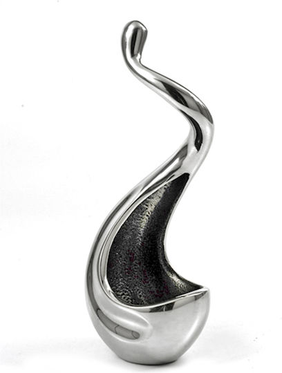 Vază Decorativă Din Aluminiu