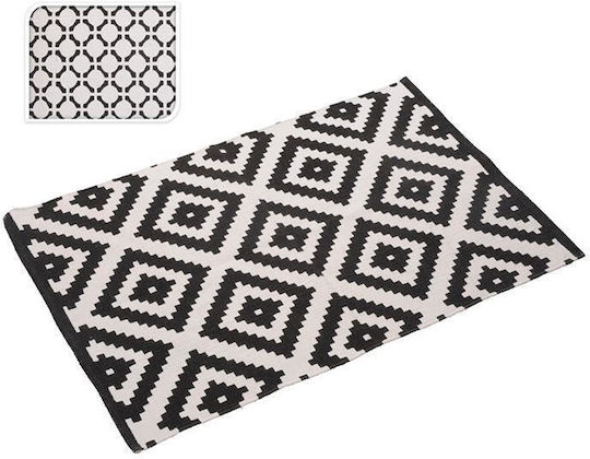 Zaros Rug 60x90cm White/Black
