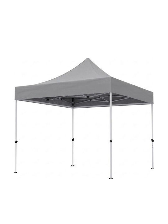 Grasher Foldable Garden Grey Gazebo 3x3m