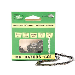 Lanț Drujbă Micul Padurar Lungime 6'' Pas 1/4'' Grosime 1.1mm 37 Tăietori 18 Dinți Semi-știft Lanț Drujbă Micul Padurar Lungime 6'' Pas 1/4'' Grosime 1.1mm 37 Tăietori 18 Dinți Semi-știft