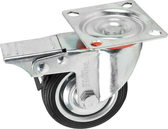 Detoolz DZ-CC3025-G01 Roată Din Cauciuc 75x22mm