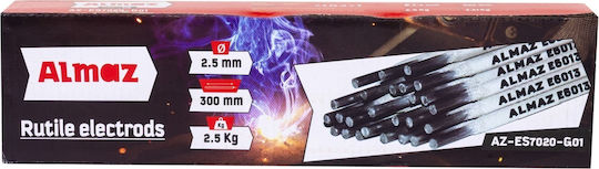 Electrozi Almaz 2.5kg 2.5x300mm Rutile